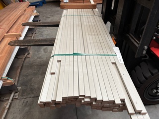Partij Meranti Opdeklatten Volhout RAL7044 60 mu